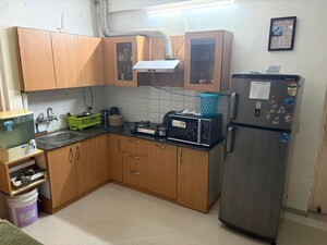Kitchen in 1 BHK Apartment at Bestech Park View Residency, Sector 3 – for Rent