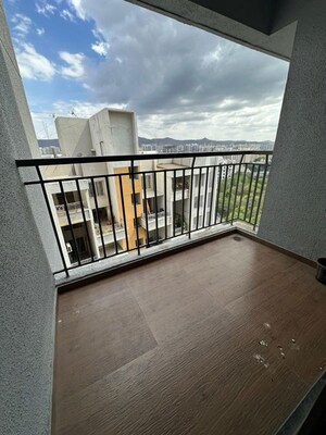 Balcony in 2 BHK Apartment at Undri – for Rent