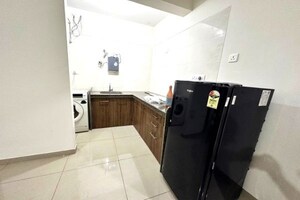 Kitchen in 1 BHK Apartment at Florida River Bank, Mundhwa – for Rent