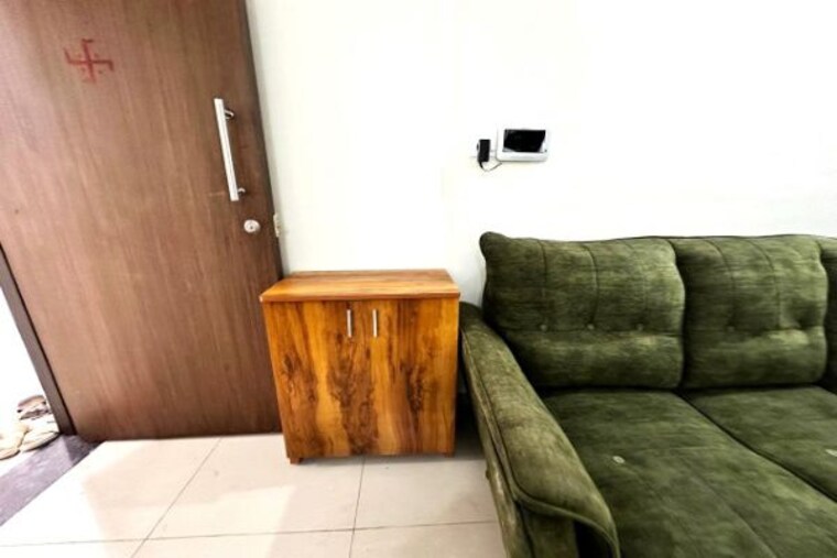 Living Room, florida-river-bank 1 Bedroom 615 Sq.Ft. Apartment In Mundhwa Pune 10489428