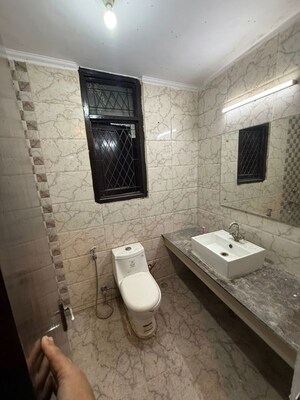Bathroom in 3 BHK Villa at Sainik Farm – for Rent