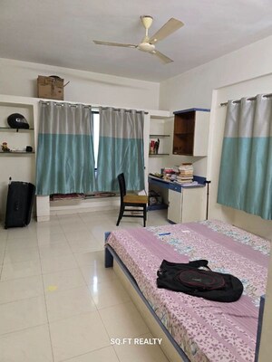 Bedroom in 4 BHK Apartment at Kumar Pragati, Nibm Road – for Rent