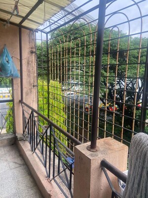 Balcony in 2 BHK Apartment at Niyoshi Park, Aundh – for Rent
