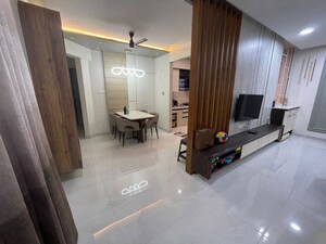 Living Room in 2 BHK Apartment at Blue Pearl 204 Blue Paradise, Baner – for Rent