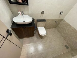 Bathroom in 2 BHK Apartment at Blue Pearl 204 Blue Paradise, Baner – for Rent