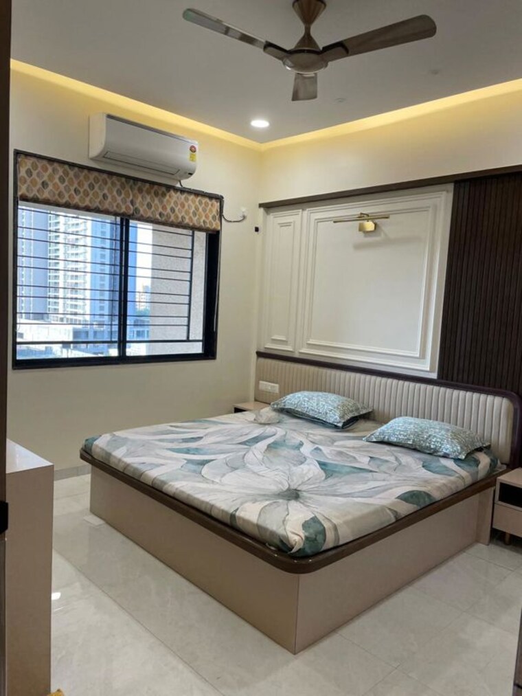 Bedroom, blue-pearl-204-blue-paradise 2 Bedroom 1000 Sq.Ft. Apartment In Baner Pune 10488073