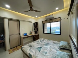 Bedroom in 2 BHK Apartment at Blue Pearl 204 Blue Paradise, Baner – for Rent