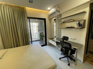 Living Room in 2 BHK Apartment at Blue Pearl 204 Blue Paradise, Baner – for Rent