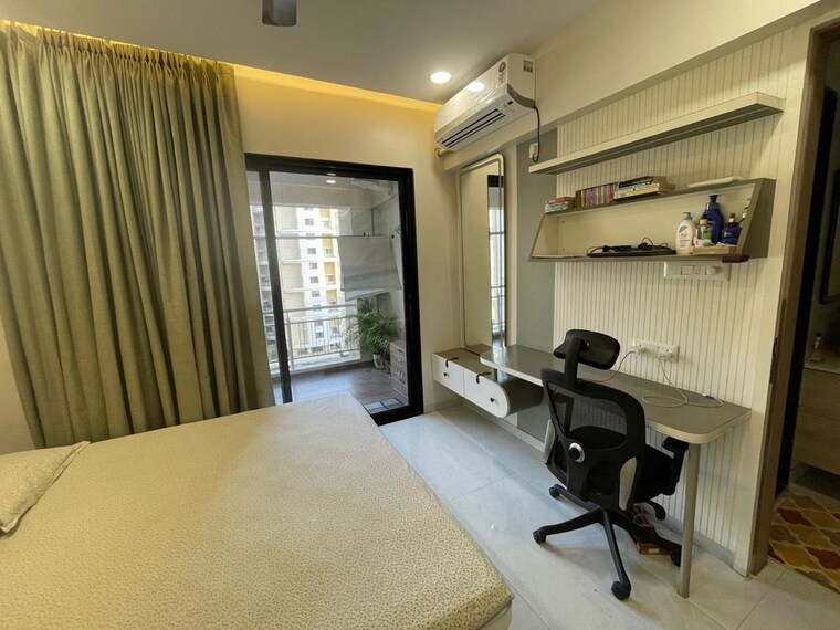 Living Room, blue-pearl-204-blue-paradise 2 Bedroom 1000 Sq.Ft. Apartment In Baner Pune 10488073