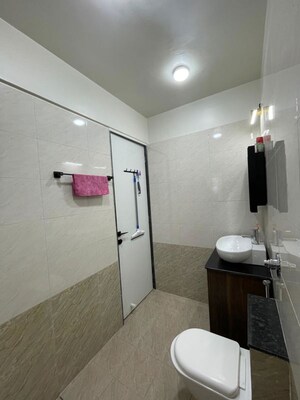 Bathroom in 2 BHK Apartment at Blue Pearl 204 Blue Paradise, Baner – for Rent