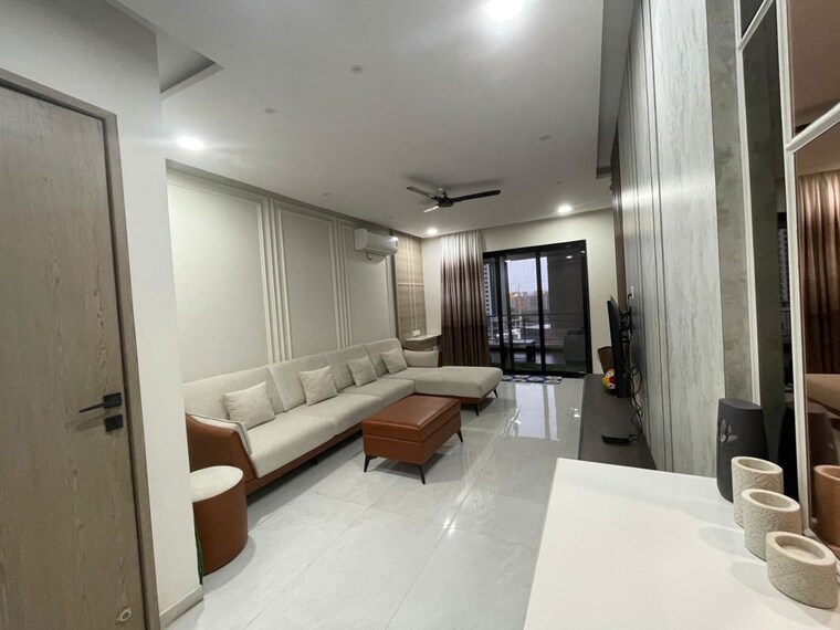Kitchen, blue-pearl-204-blue-paradise 2 Bedroom 1000 Sq.Ft. Apartment In Baner Pune 10488073