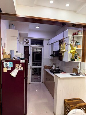 Kitchen in 2 BHK Apartment at Amrapali Silicon City, Sector 76 – for Rent