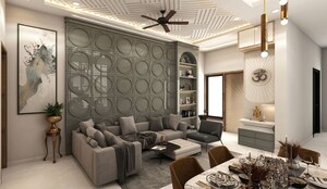 Living Room in 4 BHK Villa at Vaishali Nagar – for Sale