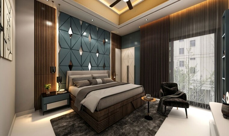Bedroom, vaishali nagar 4 Bedroom 133 Sq.Yd. Villa In Vaishali Nagar Jaipur 10489563