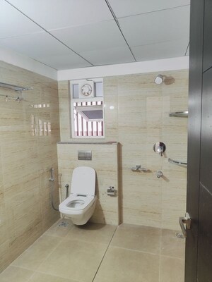 Bathroom in 3 BHK Apartment at Aparna Zenon, Puppalaguda – for Rent