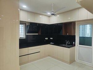Kitchen in 3 BHK Apartment at Aparna Zenon, Puppalaguda – for Rent