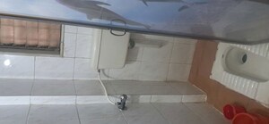 Bathroom in 1 BHK Apartment at Dheeraj Pooja, Malad West – for Rent