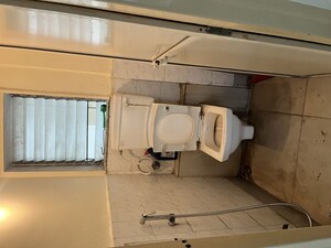 Bathroom in 2 BHK Apartment at Vasant Leela Apartment, Ghodbunder Road – for Rent