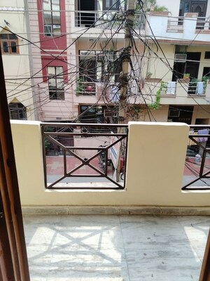 Balcony in 2 BHK Builder Floor at Rajendra Nagar Sector 5 – for Rent