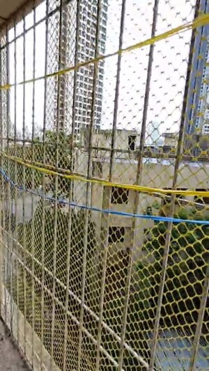Balcony in 2 BHK Apartment at Cosmos Jewels Ruby, Ghodbunder Road – for Sale