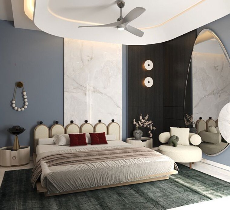 Bedroom, mansarovar extension 4 Bedroom 2600 Sq.Ft. Villa In Mansarovar Extension Jaipur 10489622