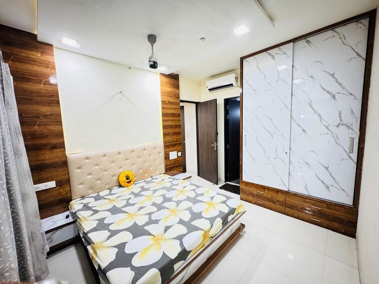 Bedroom, nyati-elysia 2 Bedroom 750 Sq.Ft. Apartment In Kharadi Pune 10489721
