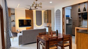 Living Room in 3 BHK Apartment at Prestige Elysian, Bannerghatta Road – for Rent