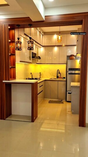 Kitchen in 1 BHK Builder Floor at Kalkaji – for Rent
