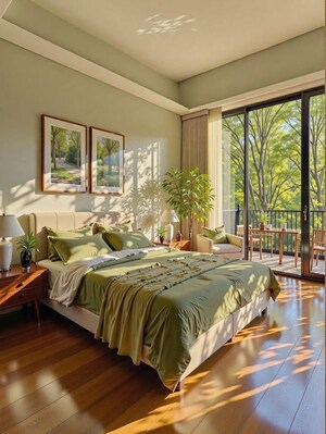 Bedroom in 1 BHK Builder Floor at Kalkaji – for Rent