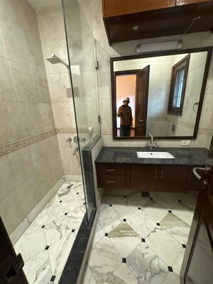 Kitchen in 4 BHK Builder Floor at Panchsheel Park – for Rent