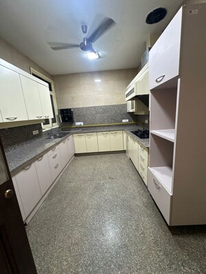 Kitchen in 4 BHK Builder Floor at Panchsheel Park – for Rent