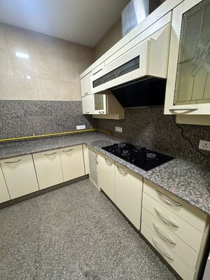 Kitchen in 4 BHK Builder Floor at Panchsheel Park – for Rent