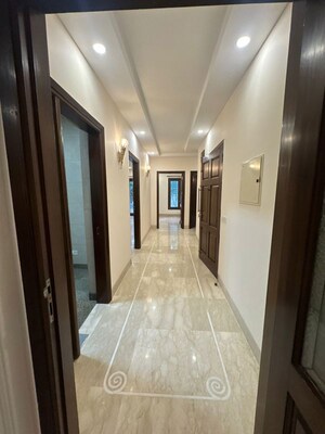 Building Lobby in 4 BHK Builder Floor at Panchsheel Park – for Rent