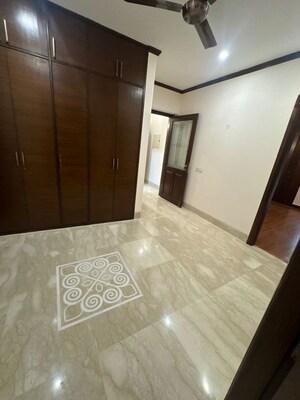 Bedroom in 4 BHK Builder Floor at Panchsheel Park – for Rent