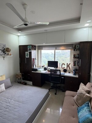 Living Room in 3.5 BHK Apartment at Mantri Webcity, Hennur – for Rent