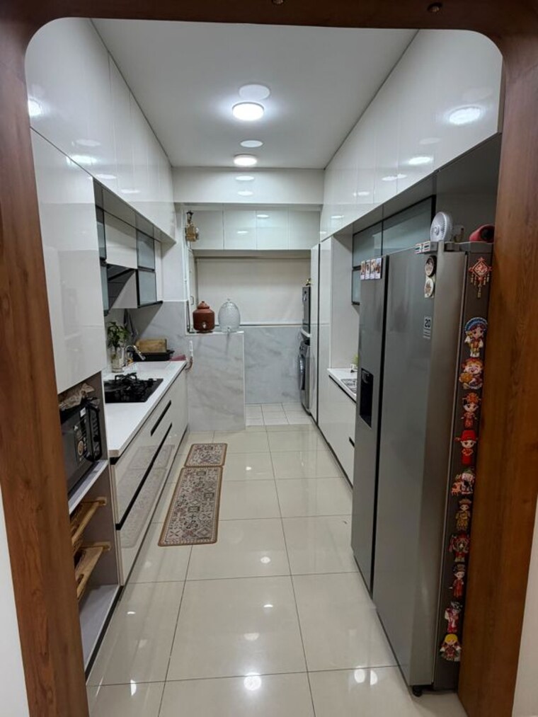 Kitchen, mantri-webcity 3.5 Bedroom 1740 Sq.Ft. Apartment In Hennur Bangalore 10489849