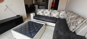 Kitchen in 2.5 BHK Apartment at Golden Palm Enclave, Hennur Road – for Rent