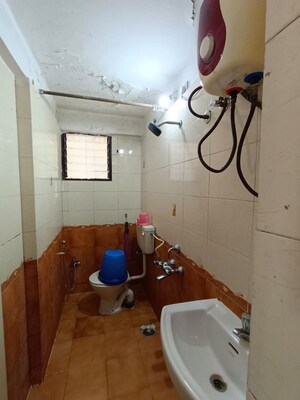 Bathroom in 2 BHK Apartment at Shubhashree Apartmaent Akurdi, Akurdi – for Rent