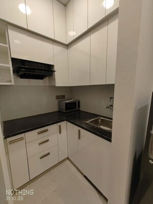 Kitchen in 1 BHK Builder Floor at Indira Colony – for Rent
