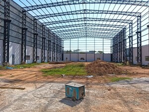  Warehouse – Exterior View View at Sompura Industrial, Dobbaspet - for Rent