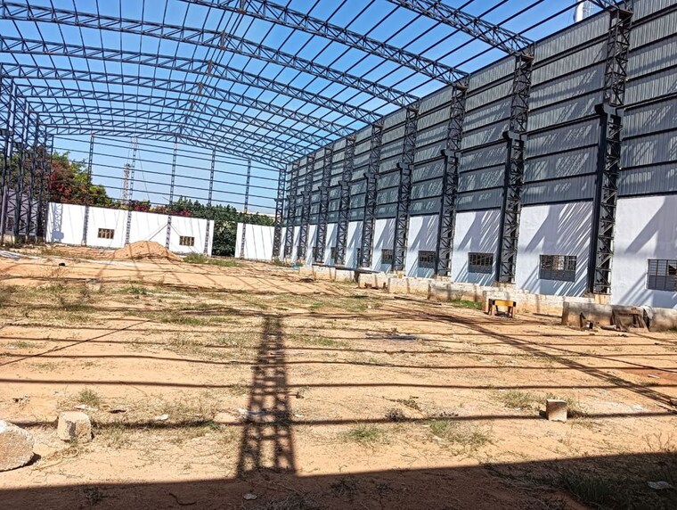 Exterior View, sompura-industrial Commercial Warehouse 22000 Sq.Ft. In Dobbaspet Bangalore 10489952
