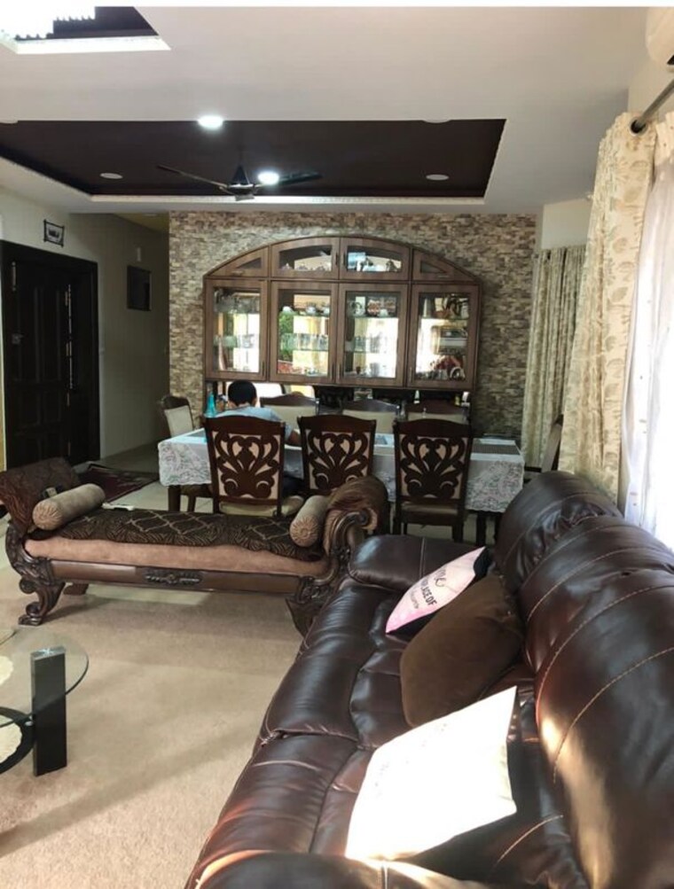 Living Room, accel-cf 4 Bedroom 4536 Sq.Ft. Apartment In Cunningham Road Bangalore 10489933