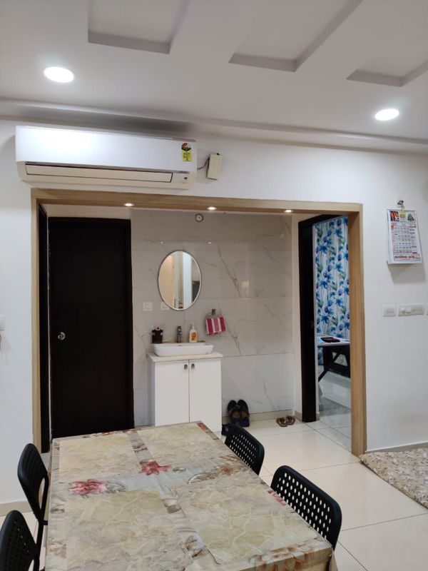 3 BHK + Pooja Room 1650 Sq.Ft. Apartment in Cybercity Marina Skies