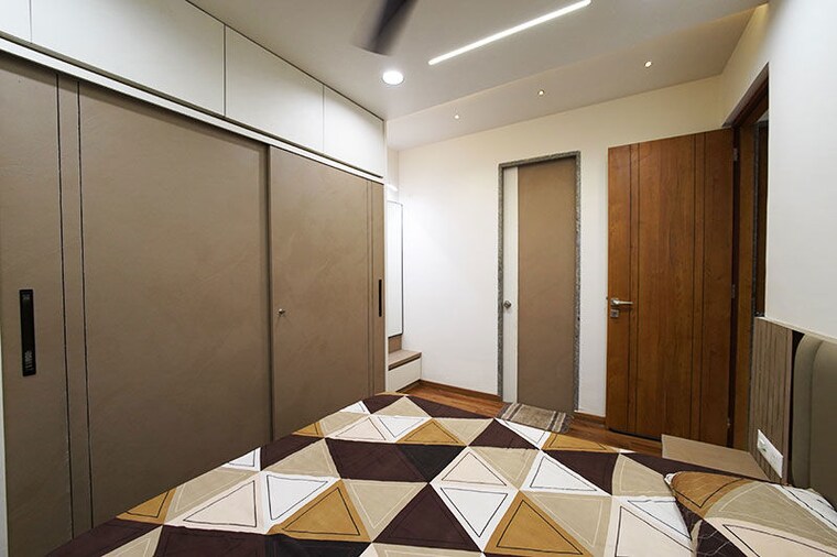Bedroom, tragad 2 Bedroom 130 Sq.Yd. Apartment In Tragad Ahmedabad 10484572