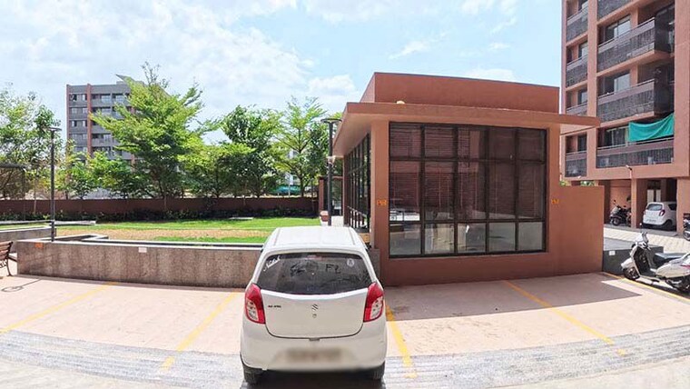 Exterior View, tragad 2 Bedroom 130 Sq.Yd. Apartment In Tragad Ahmedabad 10484572