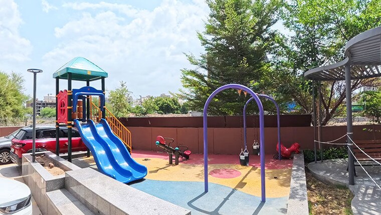 Exterior View, tragad 2 Bedroom 130 Sq.Yd. Apartment In Tragad Ahmedabad 10484572