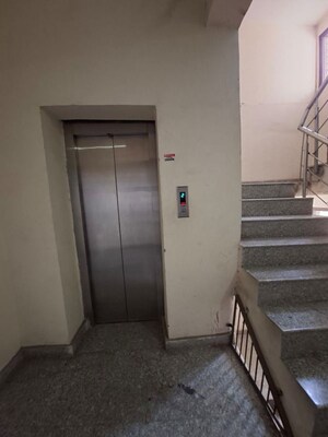 Staircase in 3 BHK Builder Floor at Chattarpur – for Rent