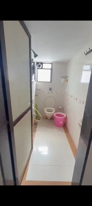 Bathroom in 1 BHK Apartment at Sandesh Nagar – for Rent