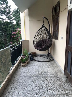 Balcony in 2 BHK Builder Floor at Sector 14 – for Rent