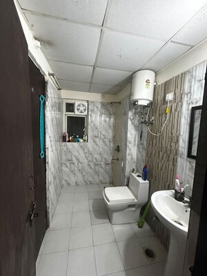 Bathroom in 3 BHK Apartment at Jaypee Green Kosmos Phase II, Sector 134 – for Rent